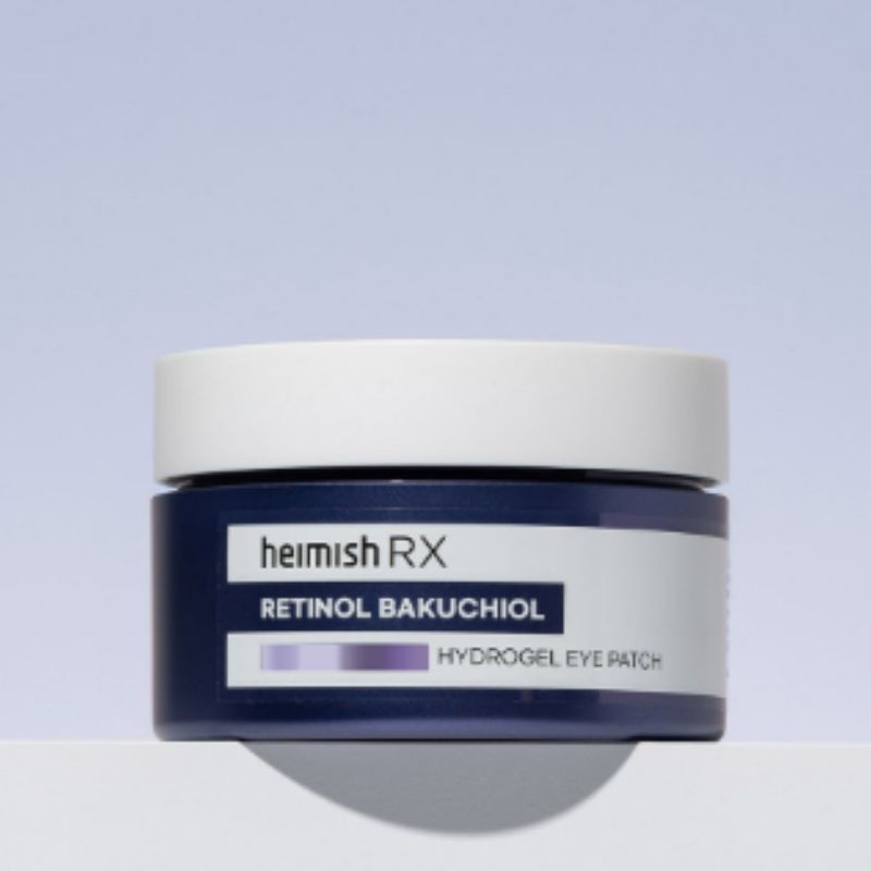 Heimish RX Retinol Bakuchiol Firming Hydrogel Eye Patch Korean K-Beauty Anti-Wrinkle Eye Care for Dark Circles & Puffiness 60 Patches