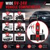 A Circuit Tester Car Circuit Tester with Voltage Display LED Light and a Car Power Circuit Probe Kit. Code Readers 4