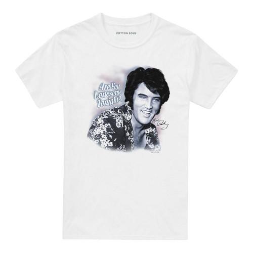 Elvis Presley Unisex Adult Are You Lonesome Tonight? T-Shirt