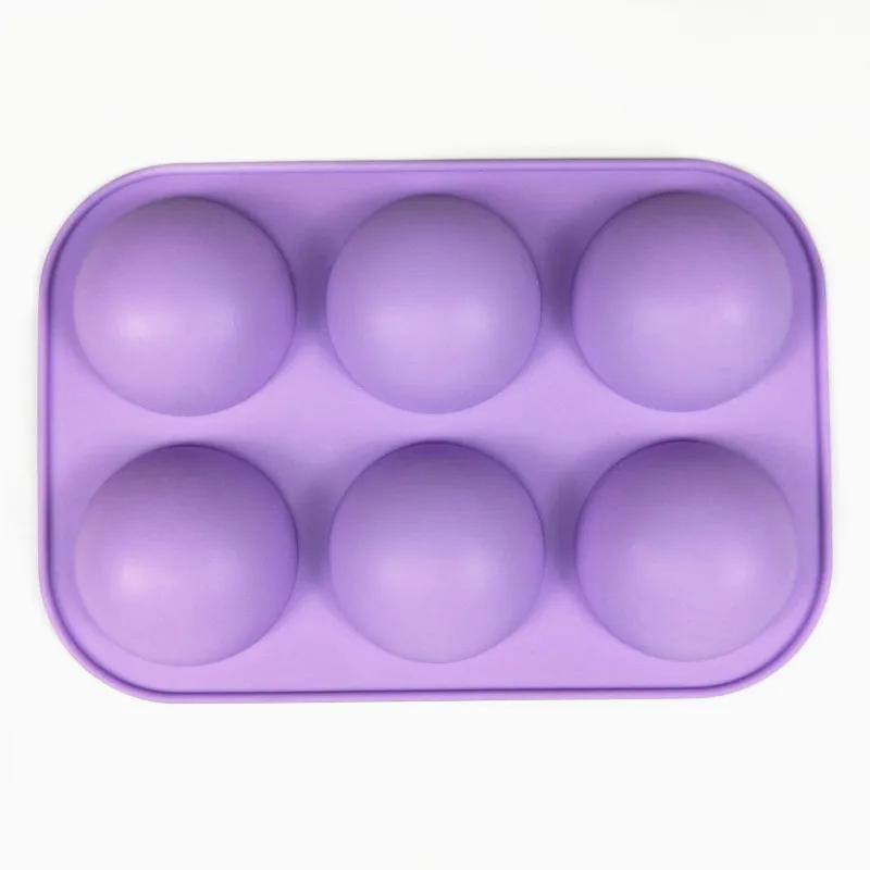 

1 шт. 3D шар, круглая полусфера, силиконовые формы для DIY, форма для выпечки пудинга, мусса, шоколадного торта, кухонные аксессуары, инструменты