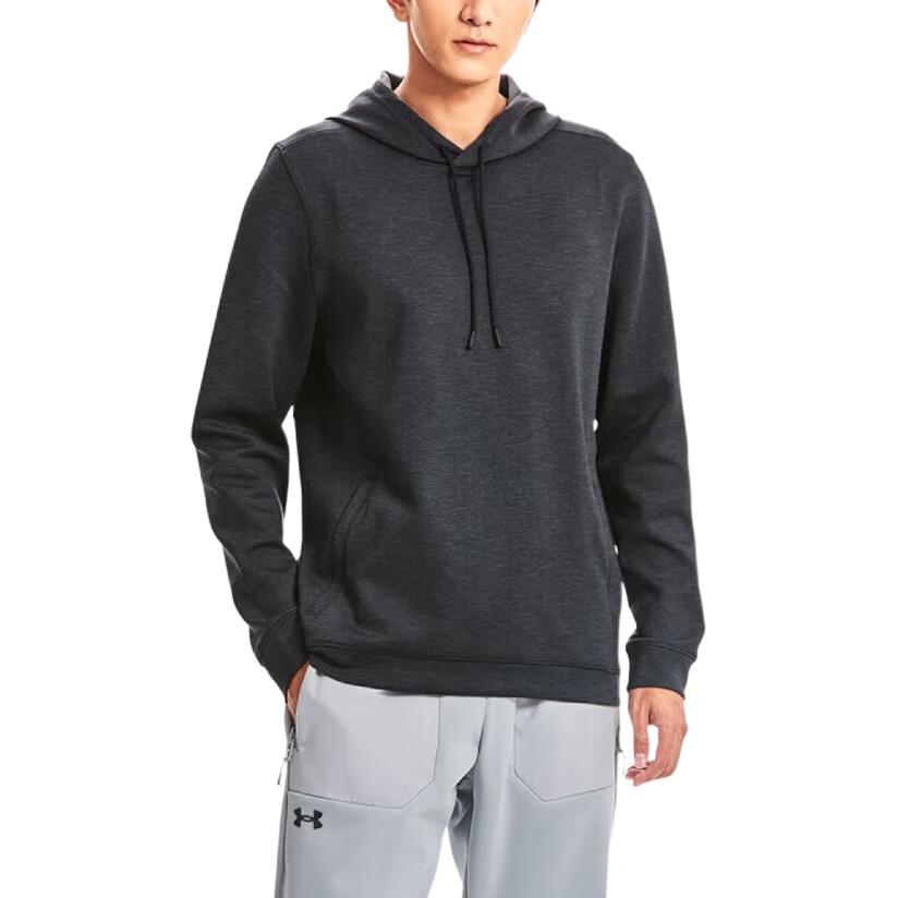Under Armour Sweatshirts Men's Black Hooded Moderate Other 1379668-001