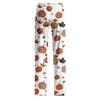 Women's Halloween Print Loose Fit Pajama Pants for Casual and Sleepwear - No Drawstring