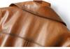 Women's Sheepskin Leather Motorcycle Jacket - Korean Style 2025 Spring/Autumn Outerwear