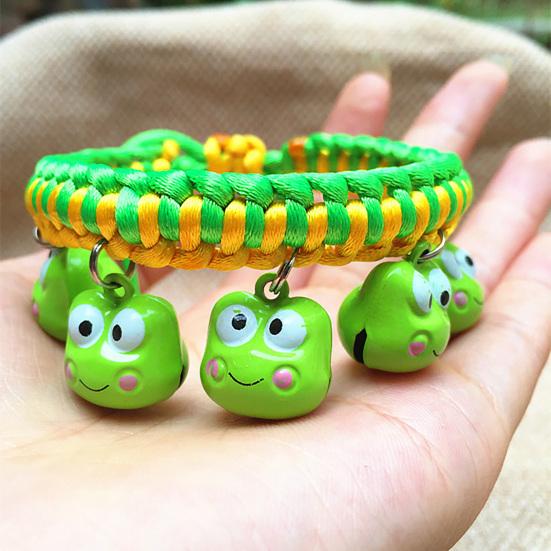 Cute Cartoon Figure Model Bell Dog Collar Adjustable Puppy Necklace Pet Supply