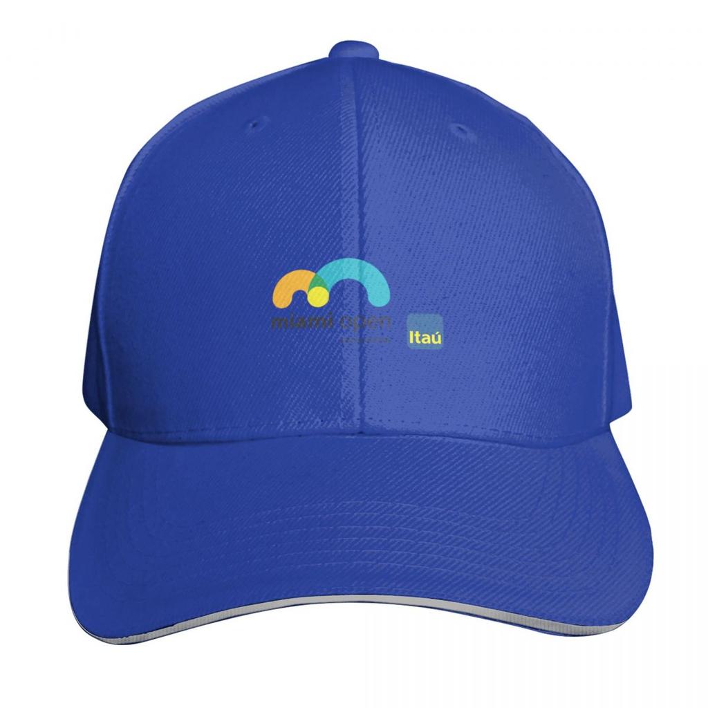 Miami Open Logo Tennis Present Baseball Cap birthday Sunscreen custom caps Beach Outing Womens Golf Wear Unisexs