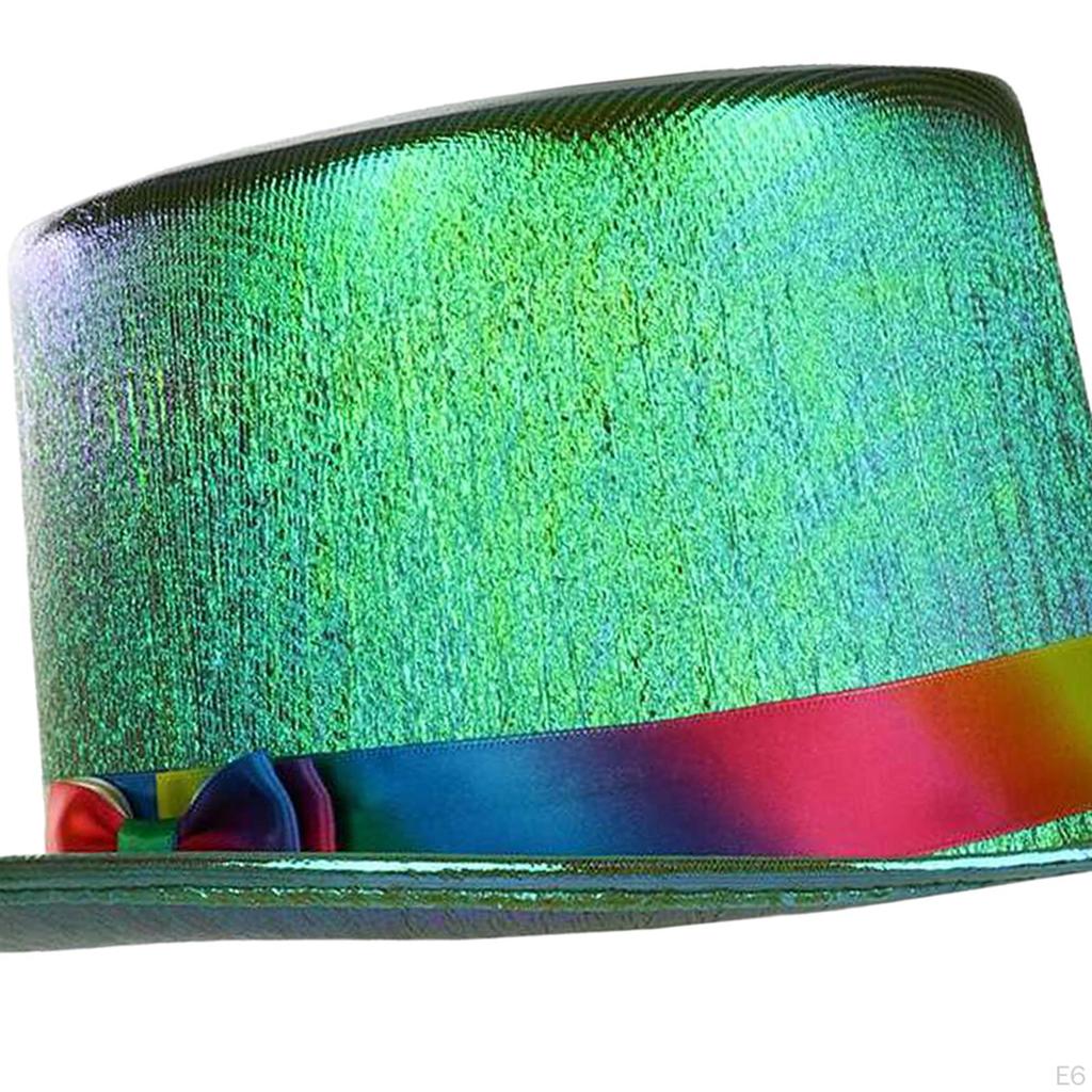 Casual Jazz Top Hat Dress Sun Costume Party Unisex Gentleman Cap for Outdoor Travel