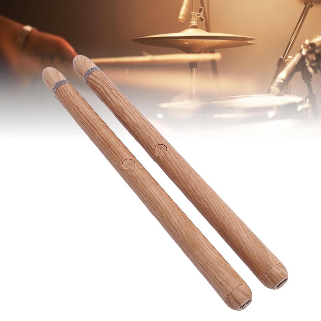Luocute Virtual Air Drum Set Electric Drum Sticks Compact Electronic Air Drum Kit Pedals Practice Tool for Adults Beginners Learning Drums