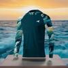 2025 Hoodie UPF 50+UV Protective Top Crab Splicing 3D Printed Quick Drying Breathable Outdoor Hoodie Fishing Shirt