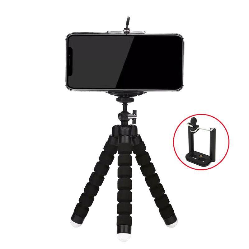 Tripods Tripod For Phone Mobile Camera Holder Clip Smartphone Monopod Tripe Stand Octopus Mini Tripod For Phone
