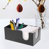 Coffee Station Organizer Acrylic Desktop Storage Box For Countertop Home Cafe Tea Bag Holder Straws Sugar Bags Container