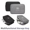 Car Logo Digital Storage Bag Waterproof Data Cable Travel Handbag For Opel Astra Corsa Insignia Zafira Vectra Meriva Mokka Grand QS7