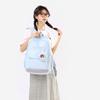 Schoolbag School bag Female junior high school high school student travel computer bag University backpack Large capacity backpack 11.1 inch computer 
