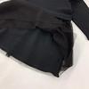 Black cat dress with cat ears and Halloween baby baby long headband, costume, clothes, girl, black, sleeves, P2294E-80-01