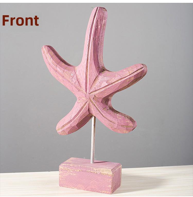 Decoración mediterránea con temática oceánica: Estrellas de mar, caballitos de mar y caracolas para sala de estar y restaurante