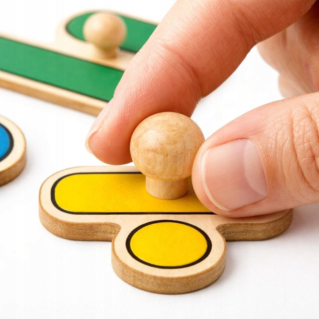 Wooden Puzzle Numbers Mathematics 15 pcs Montessori Learning
