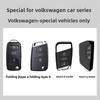 Für VOLKSWAGEN VW für Volkswagen Tiguan VW Golf 7 4 5 Mk4 6 MK7 für Skoda Octavia A7 für Seat Leon Ibiza Altea Metall Auto Schlüsselhülle