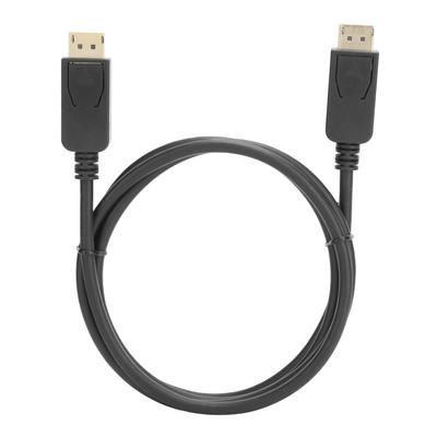 DP To DP Cable Black ABS Material Version 1.2 for Computer Display Converter 4k 60hz