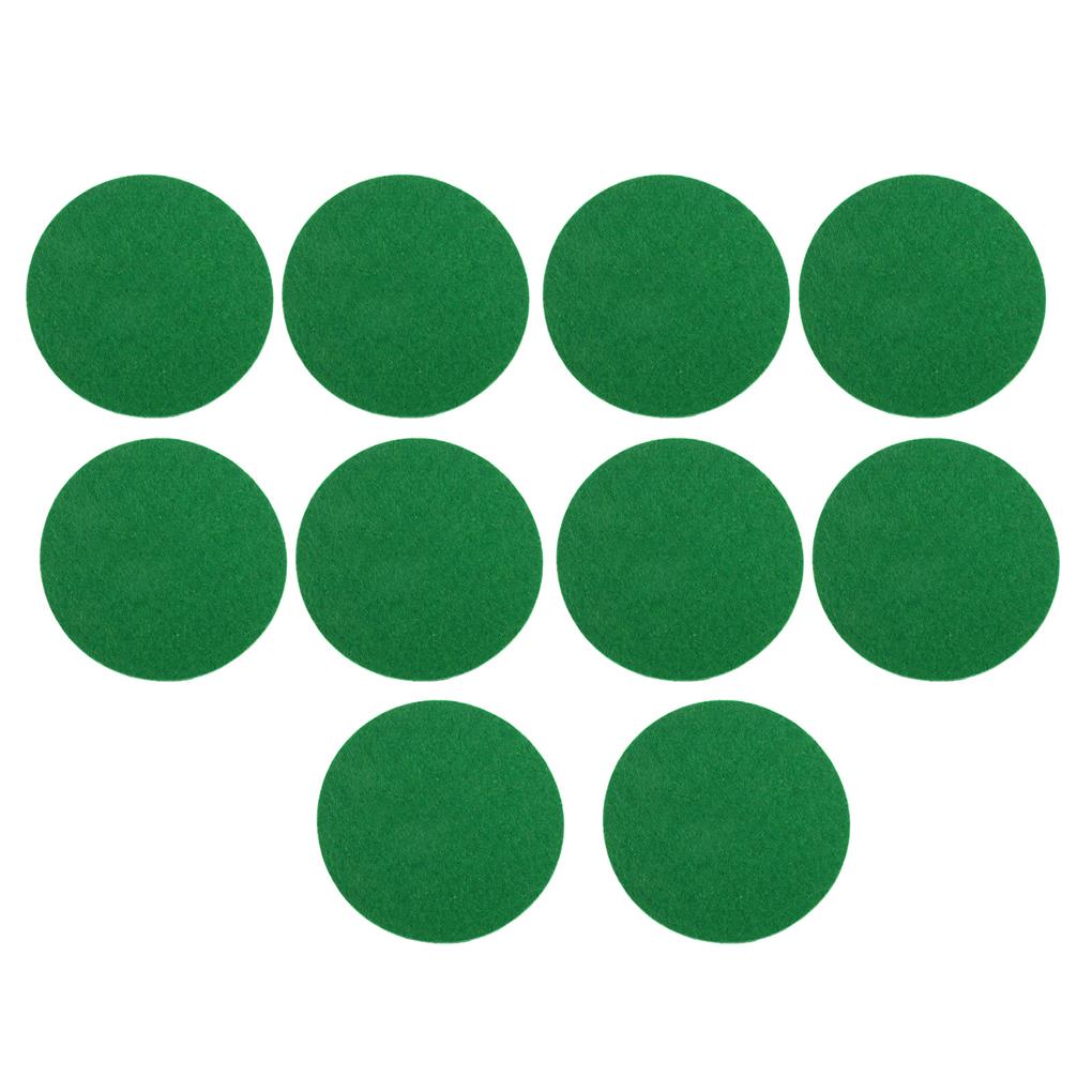 10Pcs Air Hockey Pusher Pad Air-Hockey Handle Cushion Smooth Hockey Accessories Lightweight Push Handle Pad Home Parties
