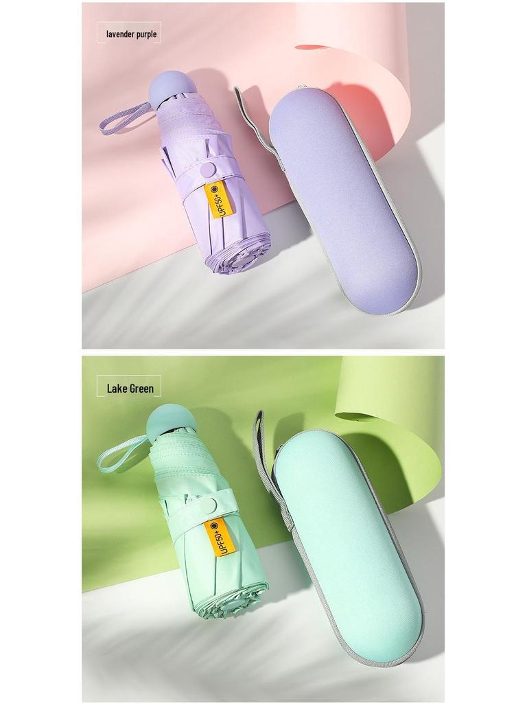 50% Off Women's UV Protection Folding Sunshade Umbrella - Ultralight, Rain or Shine