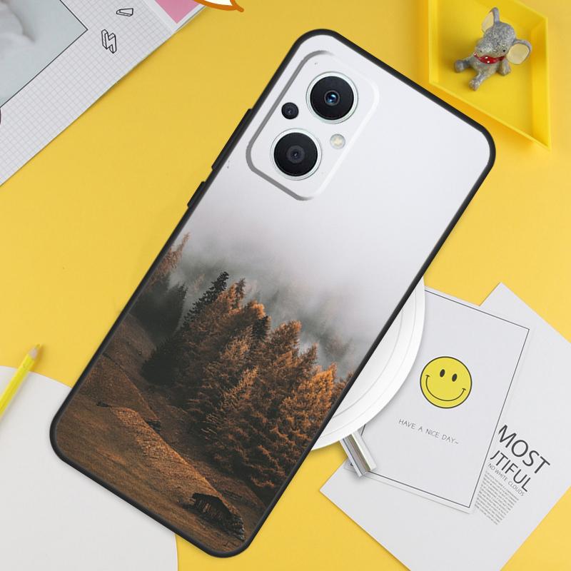 Mountain Forest For OPPO Reno 12F 14F 13F 11F 10 11 12 13 14 Pro 7 8 Lite 8T OPPO Find X6 X5 X8 X9 Pro Case