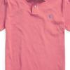 Polo Ralph Lauren Solid Color Polo Shirt With Buttoned Collar Short Sleeve Men Tops Red MNPOKNI1N821832-600