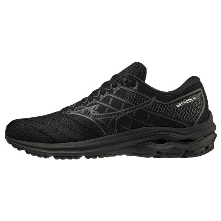 Mizuno Wave Inspire 18 Zemi melni