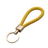 Schlüsselanhänger Lanyard Geflochtenes Seil Kunstleder Angenehmer Griff Schlüsselanhänger Aufhängeseil mit Zinklegierung Schnalle Schlüsselring