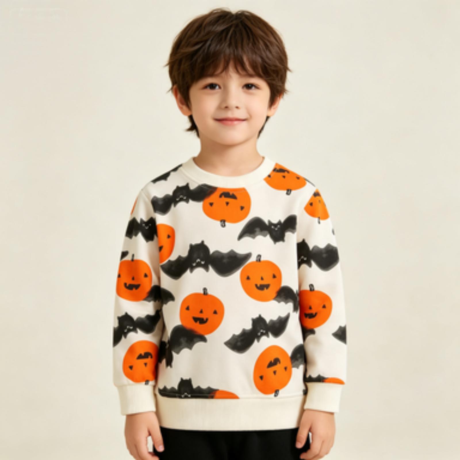 Children s Casual Sweatshirt Long Sleeve Pullover Top for Boys and Girls 110