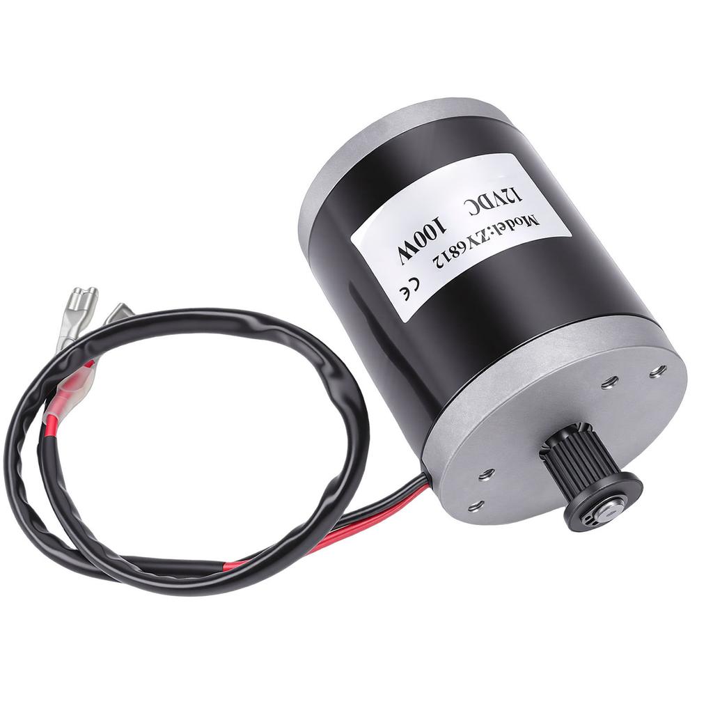 Electric Motor Replacement for   E100 E125 100W Aluminum Alloy Electric Scooter Motor with Rubber Belt
