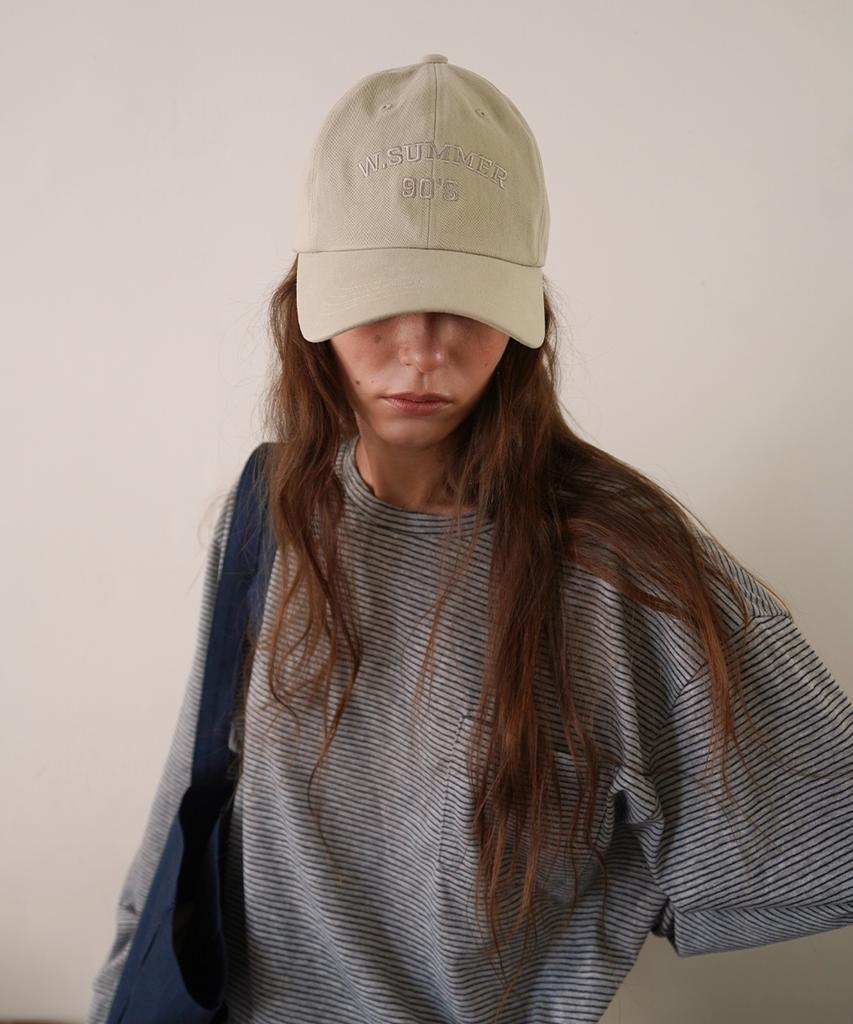WITHOUT SUMMER Summer Logo Cap_Beige
