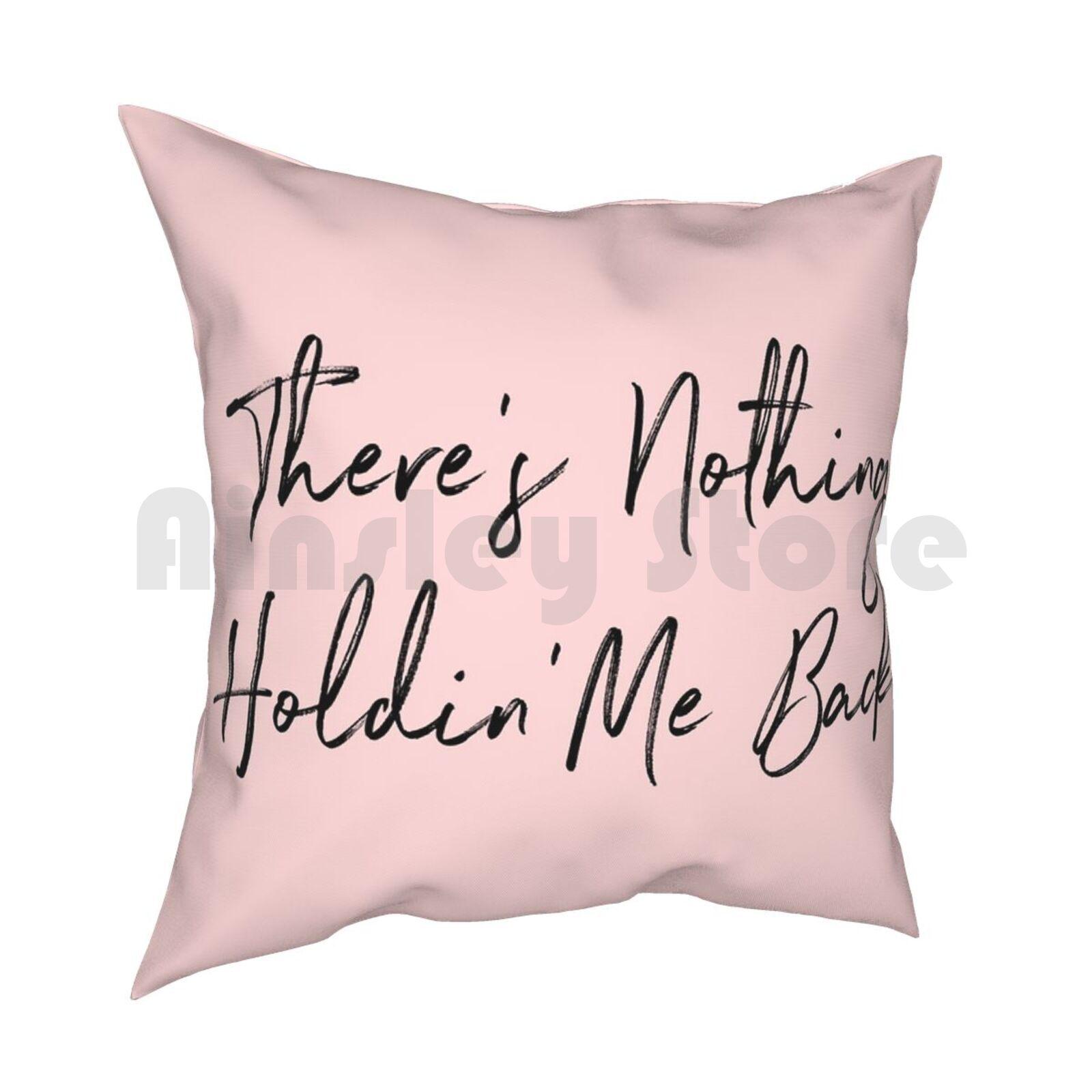 Theres Nothing Holdin Me Back Pillow Case Printed Home Soft DIY Pillow Cover Shawn Mendes Mendes Shawn Canada Toronto 30x30cm 12x12in