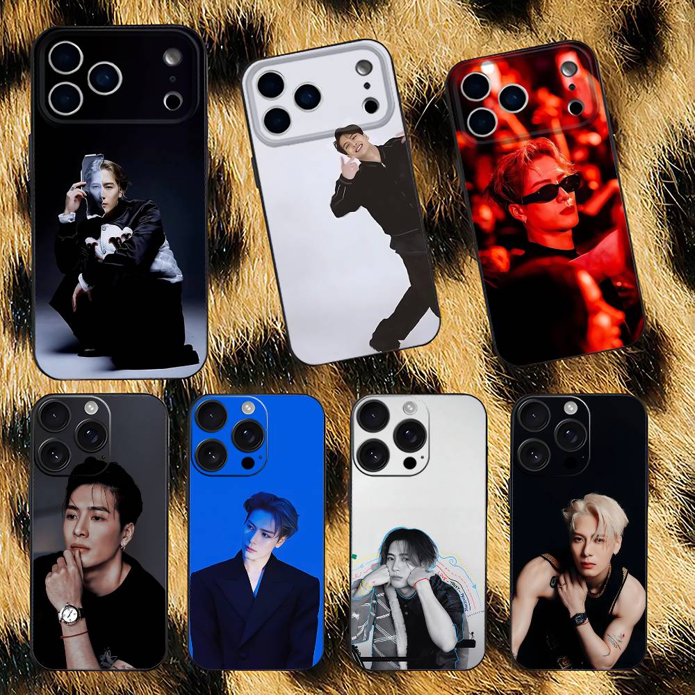 Jackson Singer Wang Handyhülle Für iPhone 17,16,15,14,13,12,11 Air,Plus,Pro Max,XS,X,XR,SE,Mini,8,7,Weiche Silikon Schwarze Hülle
