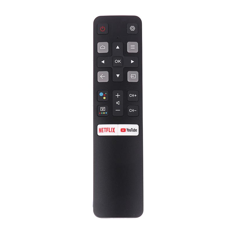 For TV Remote Control RC802V FMR1 FMR2 FLR1 FUR5 FUR7 FUR6 Without Voice Com Smart Home FOR TCL Infrared Remote Control Suitable