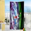 Space Exploration Adventure Beach Towel High Absorbency & Quick-Dry Comfortable Lightweight