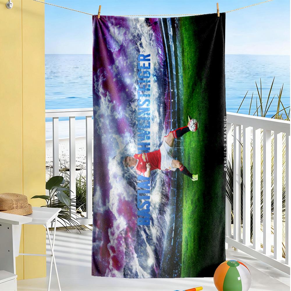 Space Exploration Adventure Beach Towel High Absorbency & Quick-Dry Comfortable Lightweight