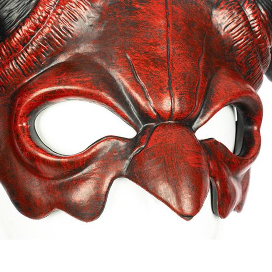 Draktilbehør Demon Voksne Djevel Cosplay Maske Halloween Demonvinger Rekvisitt for Maskeradefest Cosplay