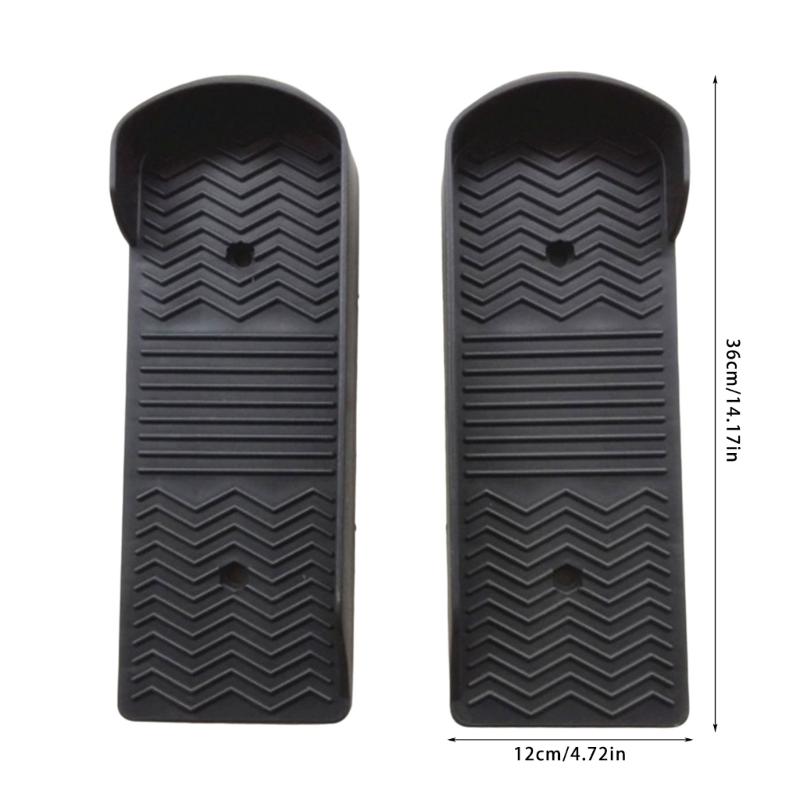 Lightweight Elliptical Trainer Foot Pedals Fitness Machine Foot Pedals with Nonslip Surfaces for Effective Home Workouts