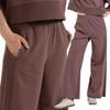 Women's Sweatpants Wide Leg High Waist Comfortable MORAJ XXL MOCCA