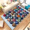 Klassische American Football Rugby Team Rutschfeste Große Teppichmatte für Wohnzimmer, Schlafzimmer Spielzimmer Teppichmatte für Sofa, Heimdekoration