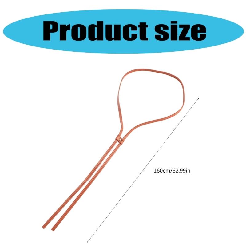10pcs PU Leather Hat Strings Straw Hat Rope Cord For Customizing Straw Hats For Crafting Project Hat Accessories
