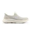 Skechers Go Walk 8 Bequeme Leichte Atmungsaktive Stützende Rückfedernde Gehen Schuhe Damen Sneaker Beige 125933-NAT