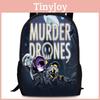 Murder Drones Anime Backpack Oxford Spacious School Bags For Children Gifts