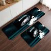 Philadelphia Eagles (64) Flannel Kitchen Mat Soft Anti-Slip Kitchen Floor Runner Rug Kitchen Rug for Home Kitchen Decor