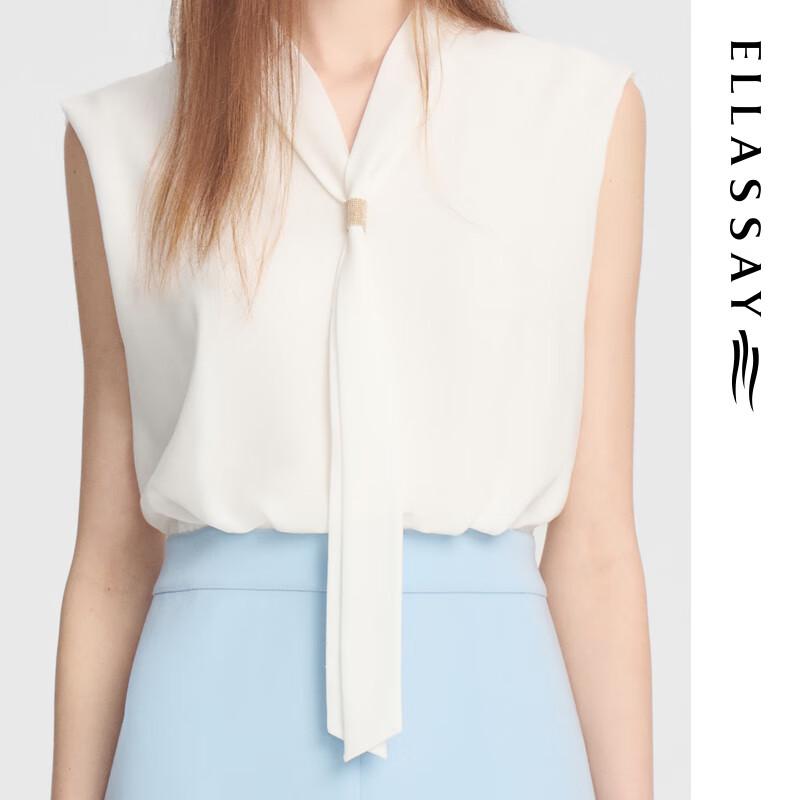 ELLASSAY Women's Fall Faux Two-Piece Acetate Blend Midi Dress