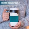 Silicone Sleeves For Bottles Reusable Coffee Sleeve Heat-resistant Hot Cup Sleeve Mug Protector Silicone Tumblers For Glass