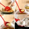 4Pcs Silicone Cooking Utensils Non-Stick Turner Spatula Spoon Colander Rice Scoop Heat Resistant Kitchen Utensils Set Cookware