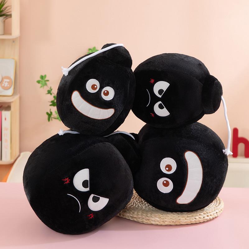 Cartoon Explosive Bomb Plush Pillow With Demon And Smiling Designs For Fun Photo Props And Gifts