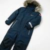 Kinder Winter Schneeanzug Trollkids Kids Kirkenes Snowsuit sportlich schwarz (387-100)