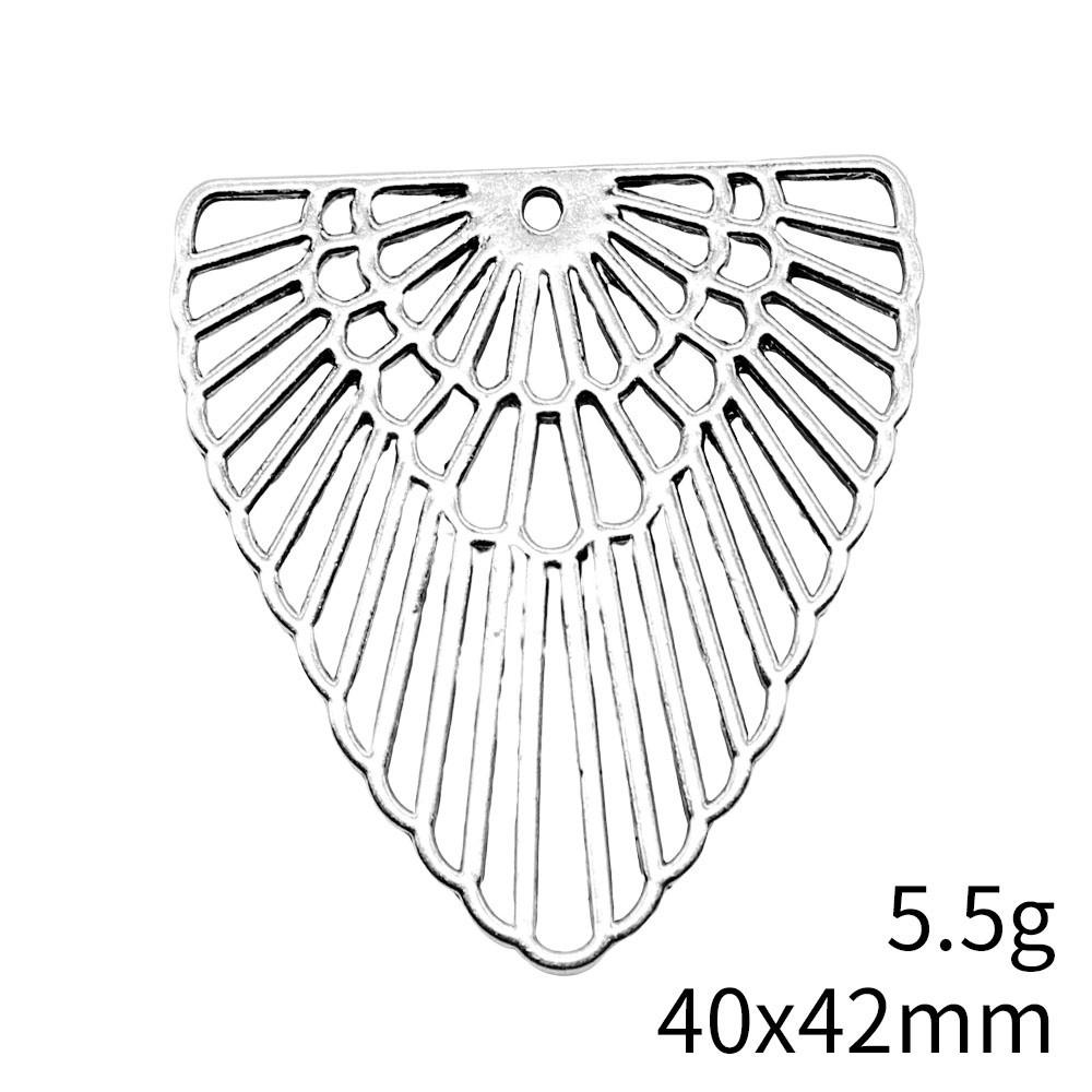 Wedding Anniversary Charms For Italian Bracelet Geometric Hollow Charms Pendant Women's Clothing Pendant Accessories