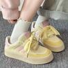 Thick sole height increase 2026 spring and autumn new retro soft sole comfortable moral training shoes women's casual versatile board shoes